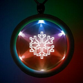 Light Up Pendant Necklace - Round - Multi Color